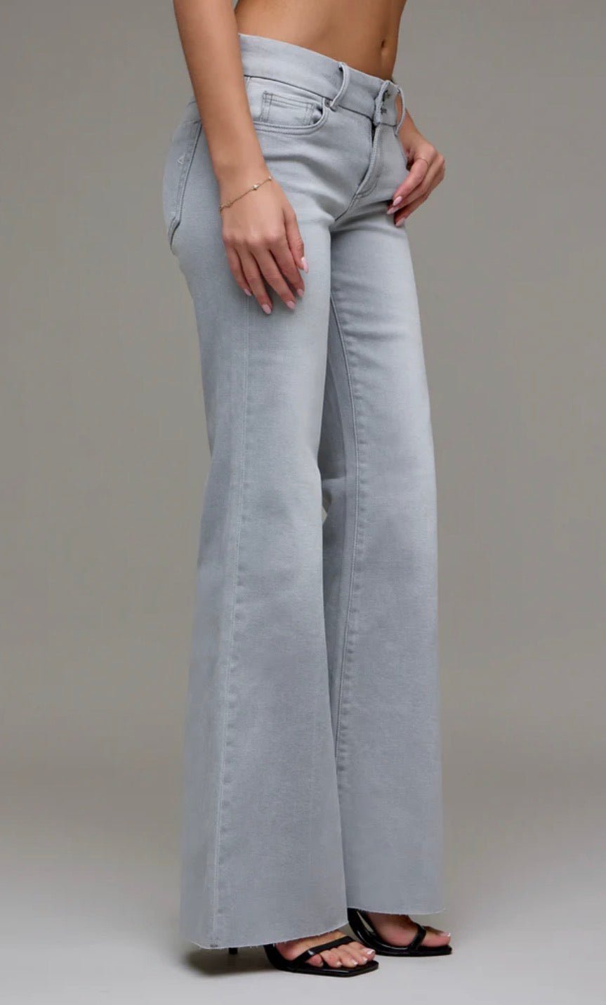 Hidden JeansLight Grey Denim - Polish Boutique