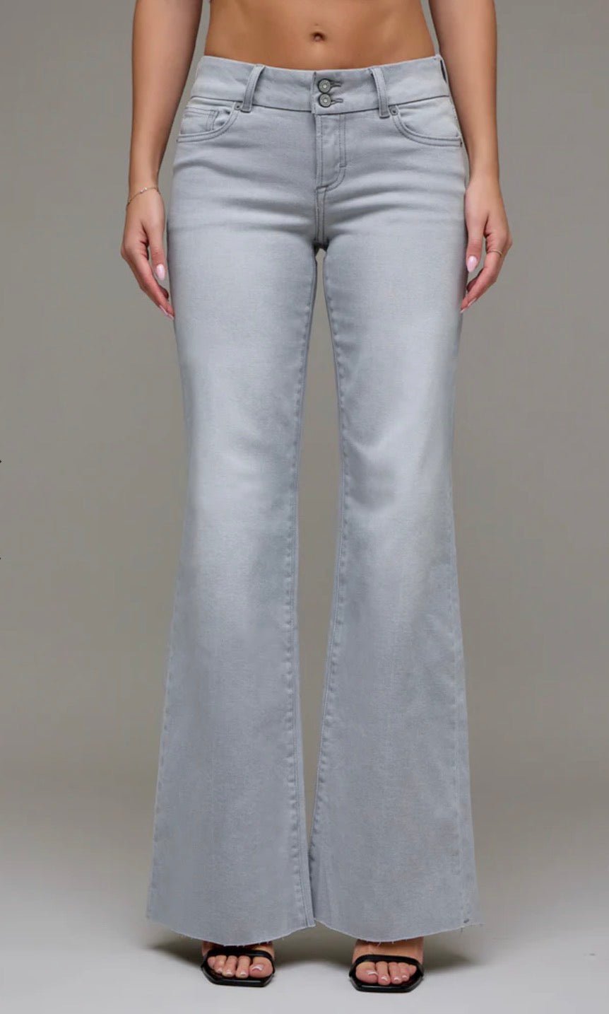 Hidden JeansLight Grey Denim - Polish Boutique