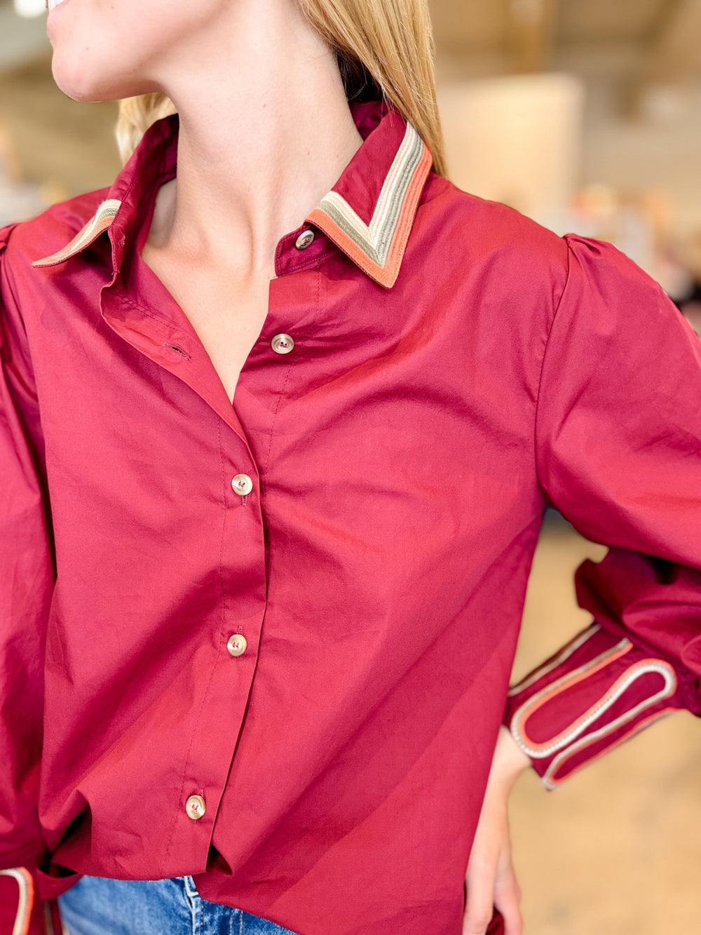 JodiflWinslow Blouse - Polish Boutique