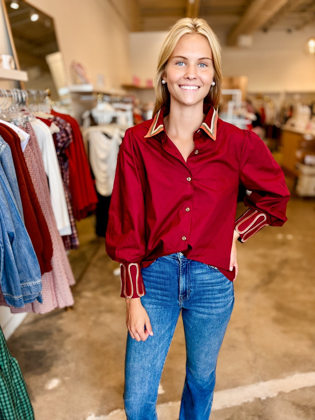 JodiflWinslow Blouse - Polish Boutique