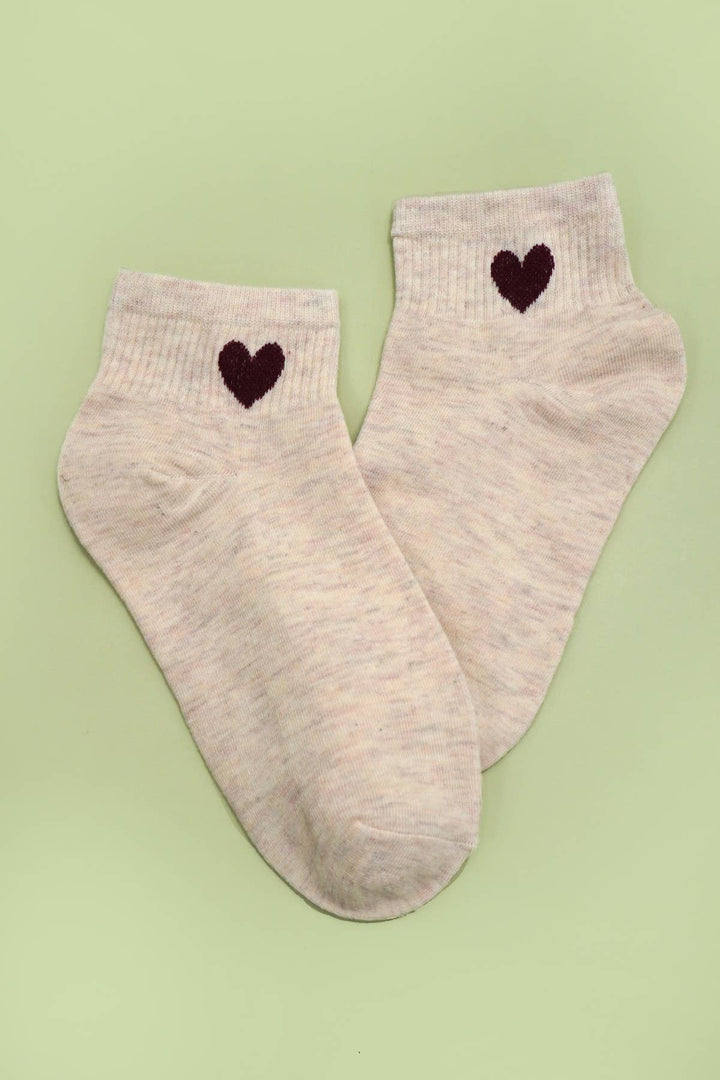 JOSSLYN by wall to wallHeart Socks - Polish Boutique