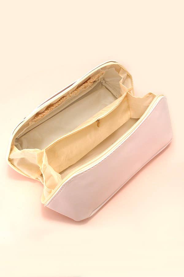 JOSSLYN by wall to wallOpen Flat Cosmetic Bag - Polish Boutique
