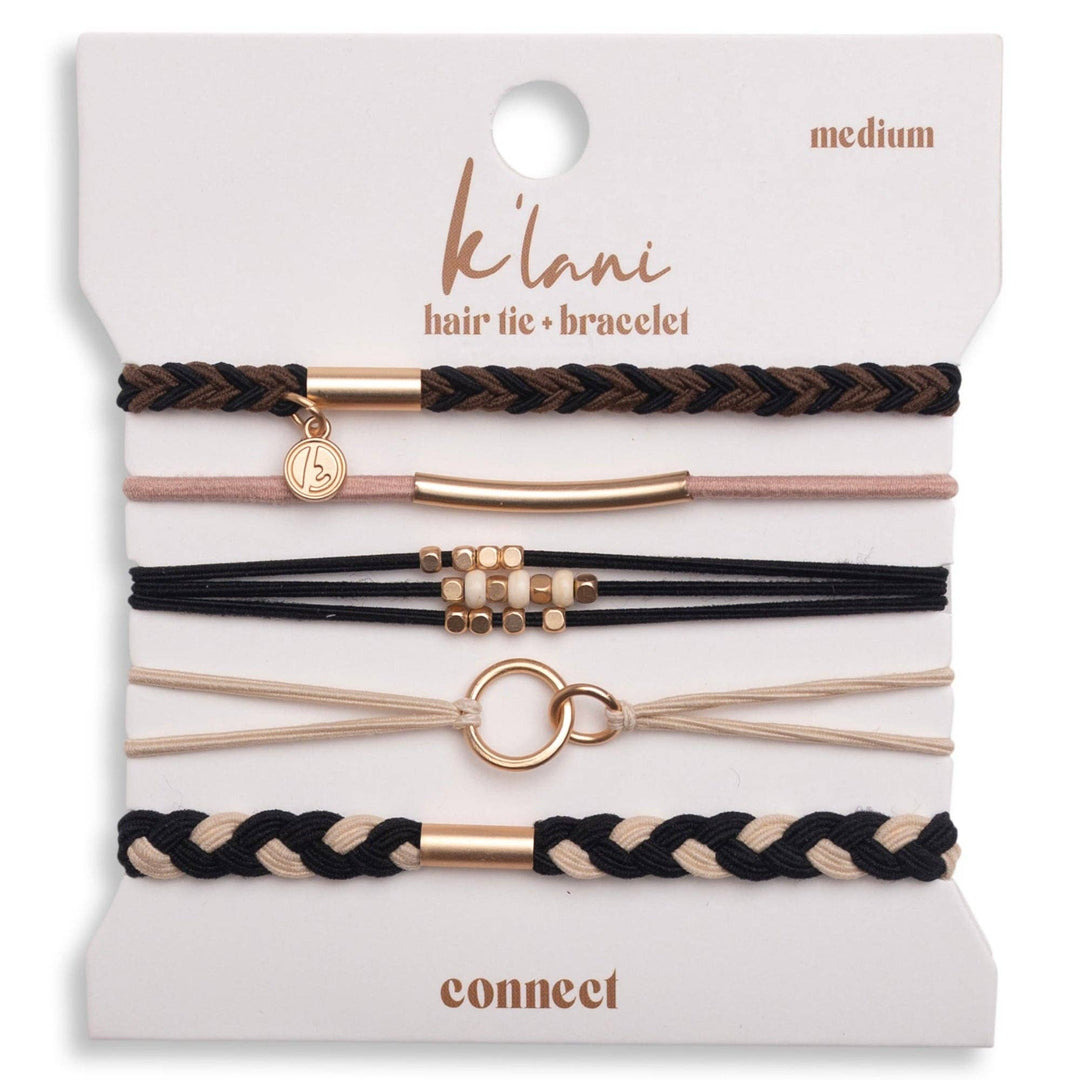 K'lani"Connect" Hair Tie Bracelets - Polish Boutique