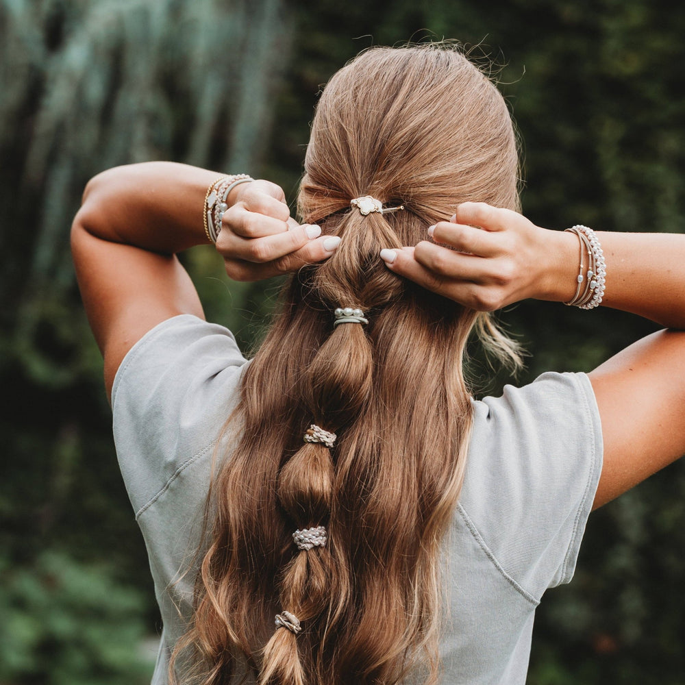 K'lani"Glimmer" Hair Tie Bracelets - Polish Boutique