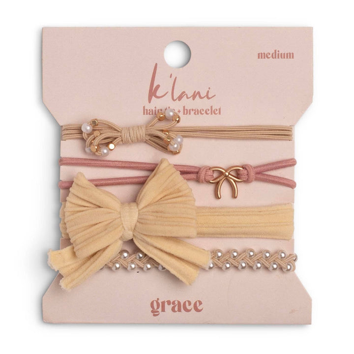 K'lani"Grace" Hair Tie Bracelets - Polish Boutique