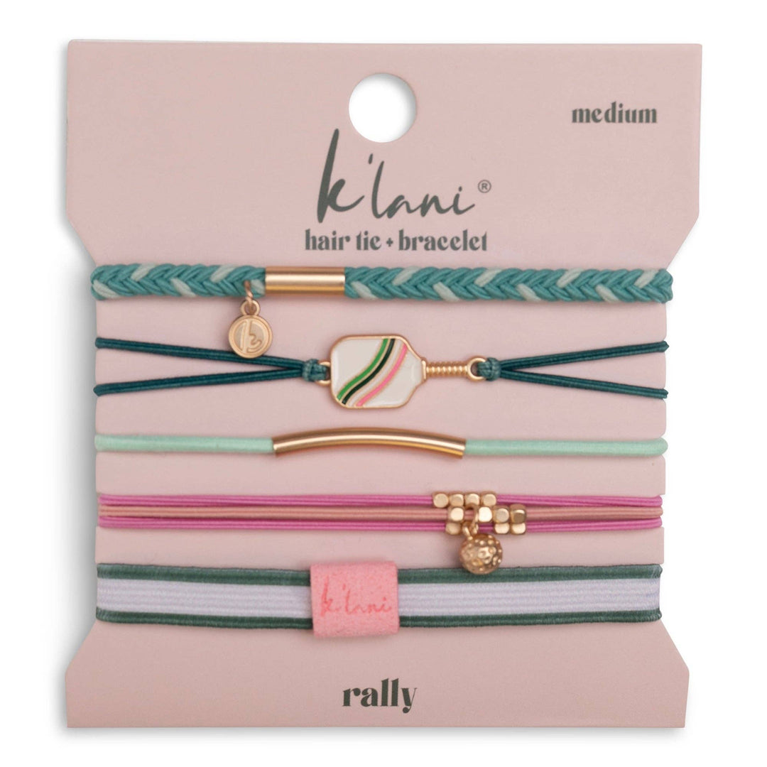 K'lani"Rally" Hair Tie Bracelets - Polish Boutique
