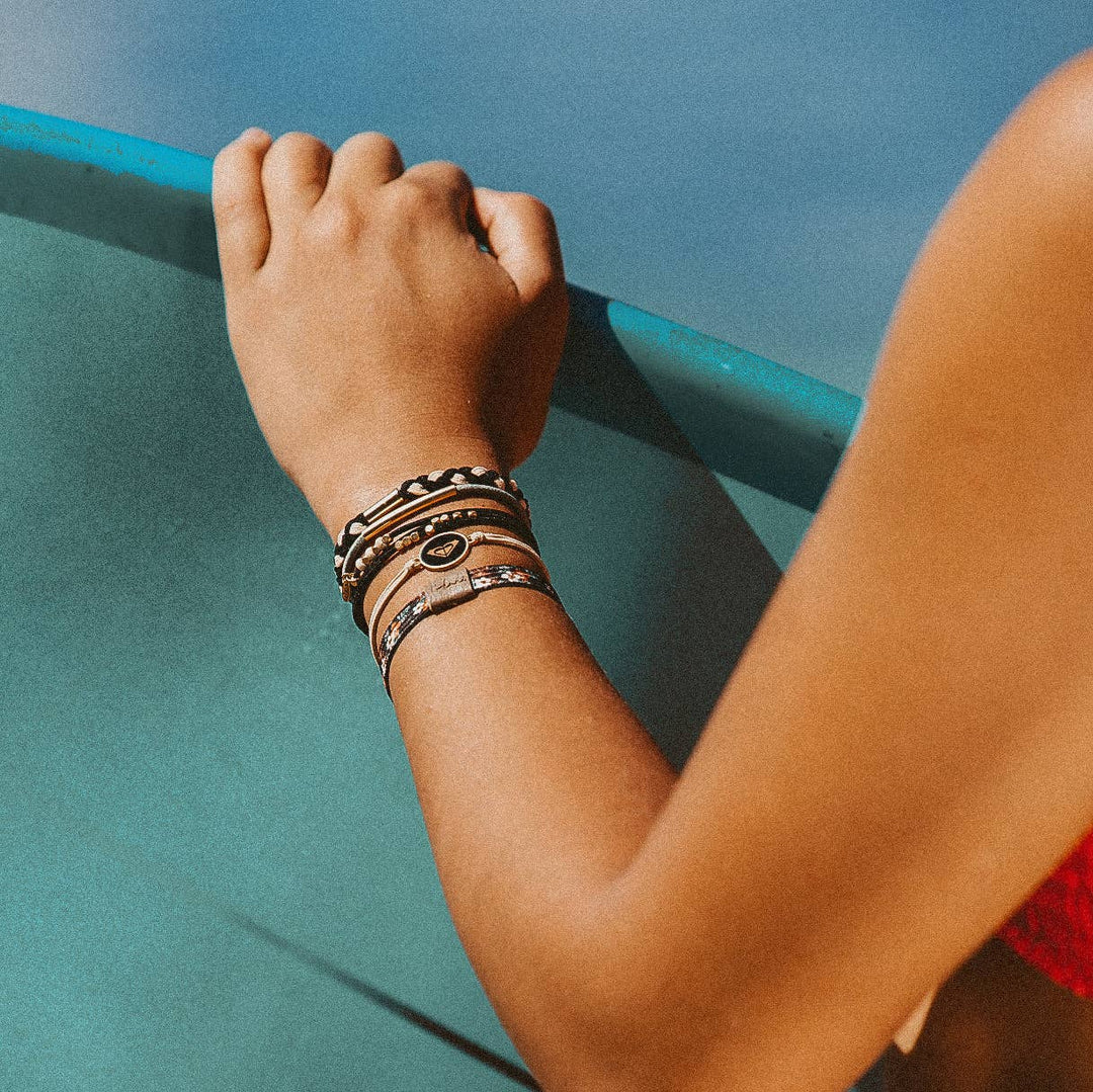 K'laniRoxy Coastal Drift Hair Tie Bracelets - Polish Boutique
