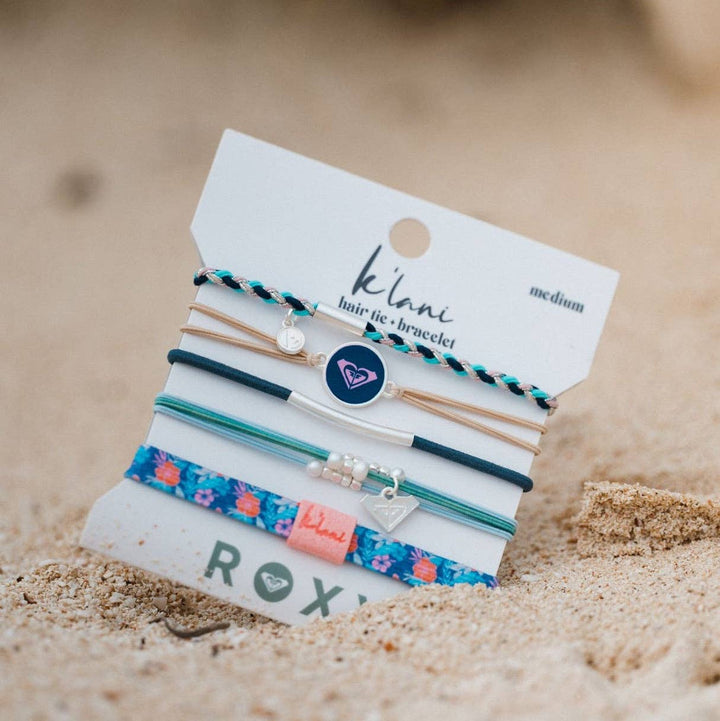 K'laniRoxy Ocean Bloom Hair Tie Bracelets - Polish Boutique
