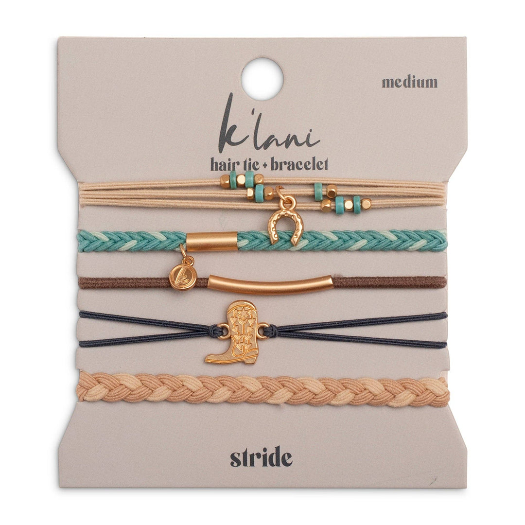 K'lani"Stride" Hair Tie Bracelets - Polish Boutique