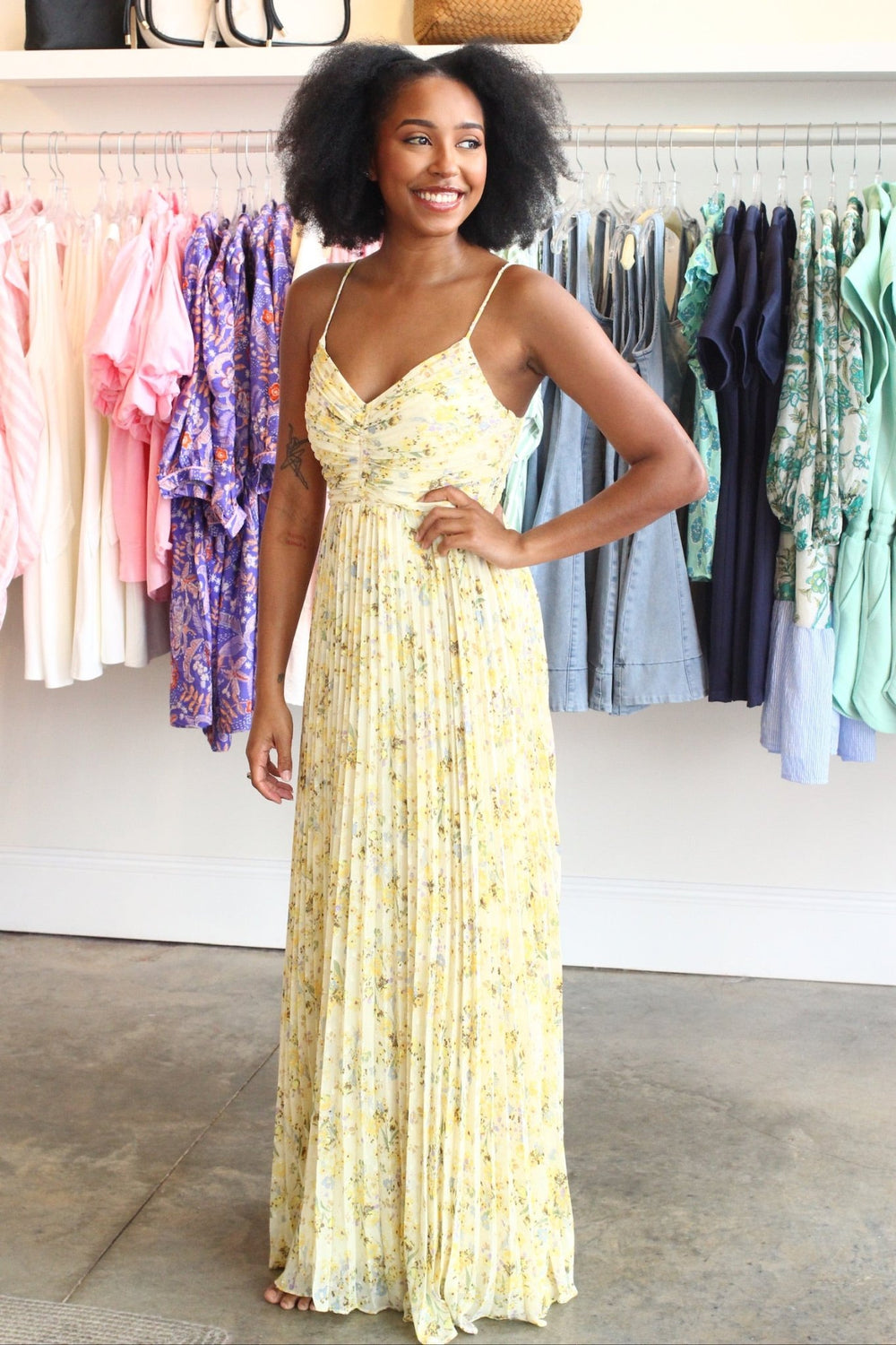 Lucy ParisRose Dress - Polish Boutique