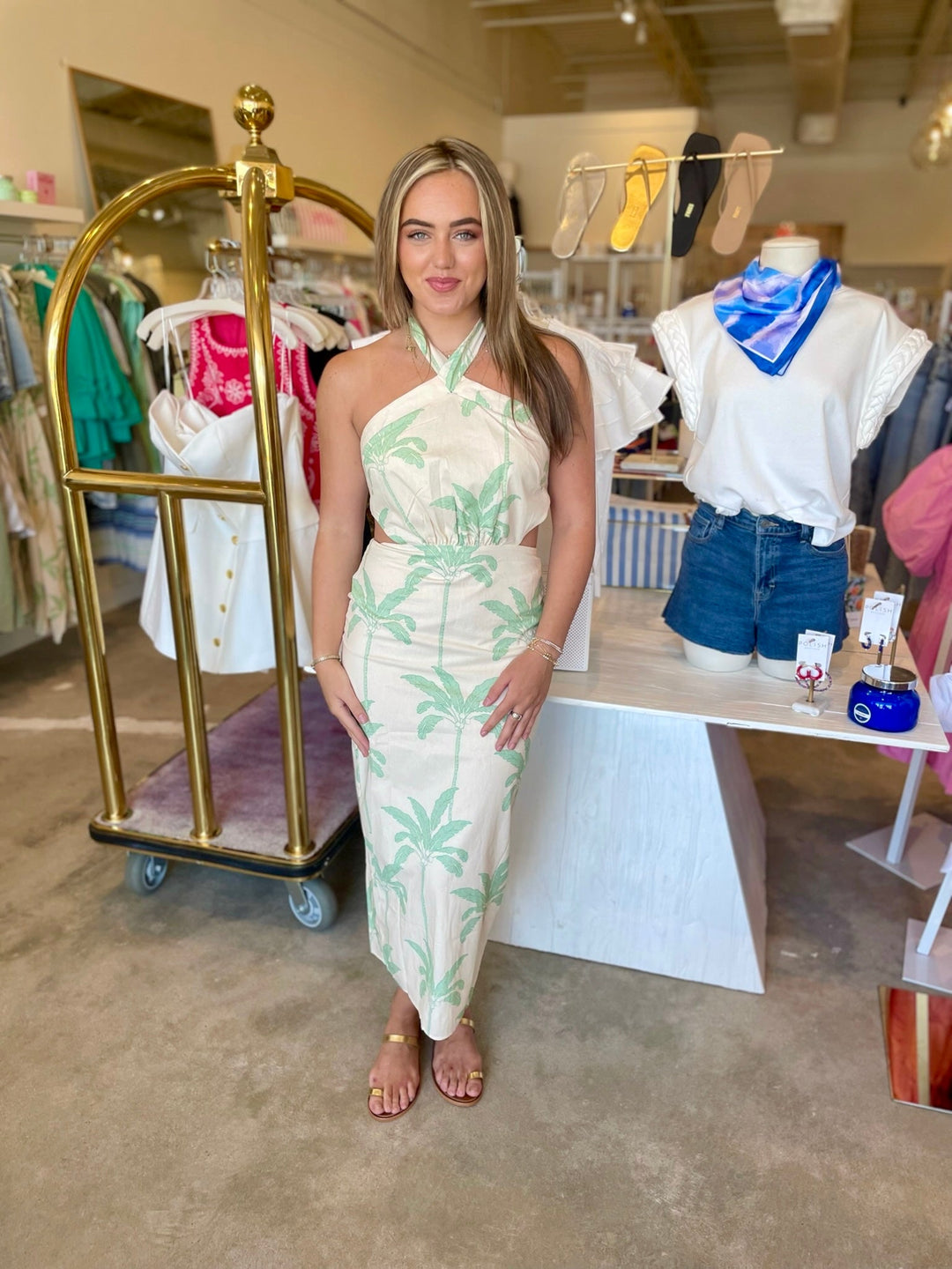 MableMaui Midi Dress - Polish Boutique