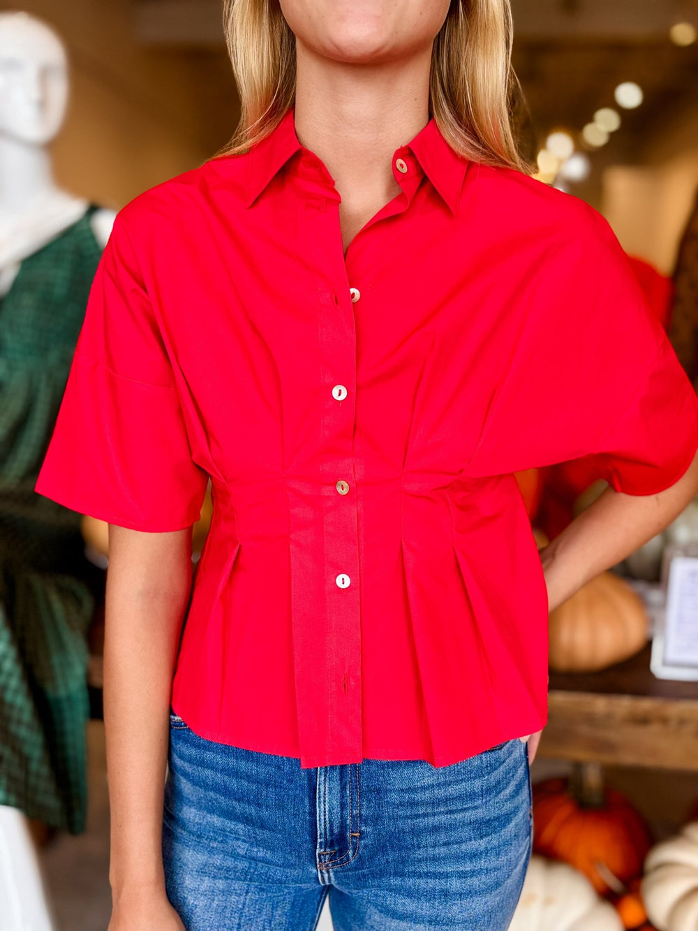 Meet Me In SantoriniAnne Blouse - Polish Boutique