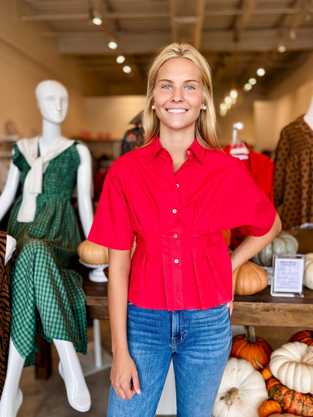 Meet Me In SantoriniAnne Blouse - Polish Boutique