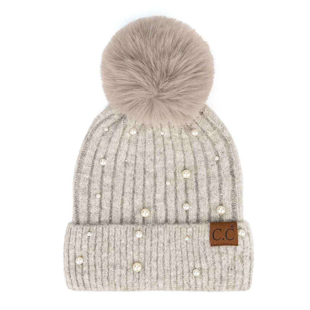 MiMi WholesalePearl Beanie - Polish Boutique