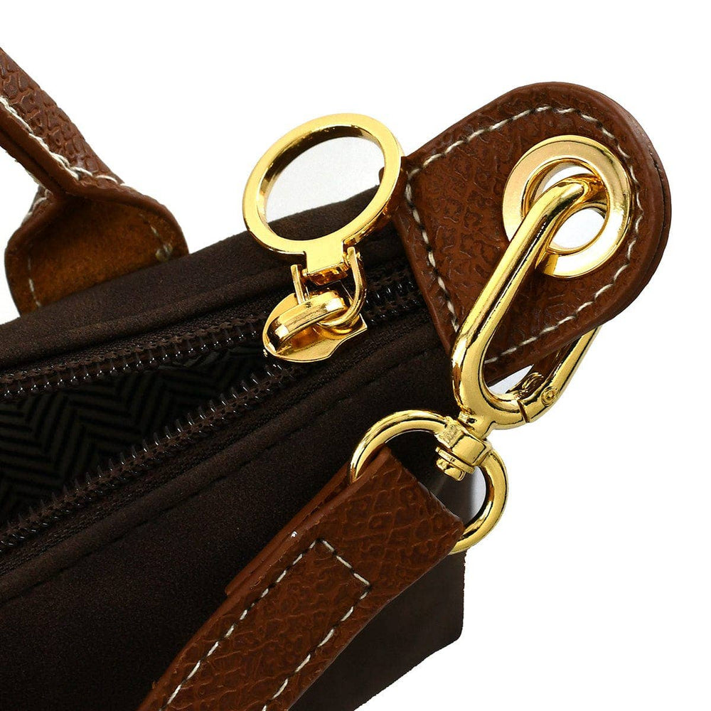 MiMi WholesalePenny Crossbody Bag, Suede - Polish Boutique