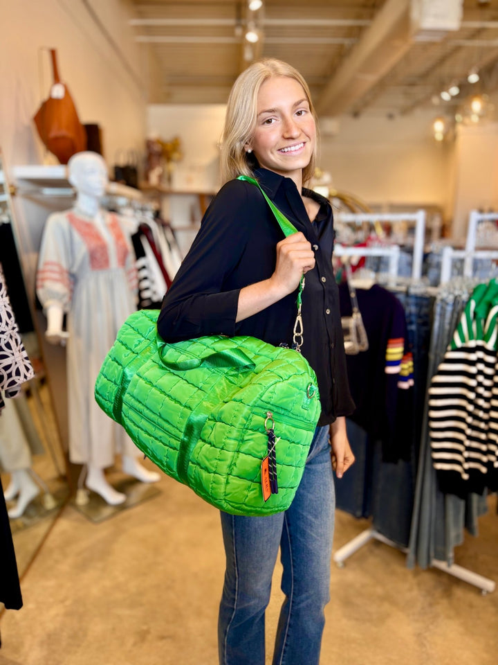 MiMi WholesaleQuilted Weekender - Polish Boutique