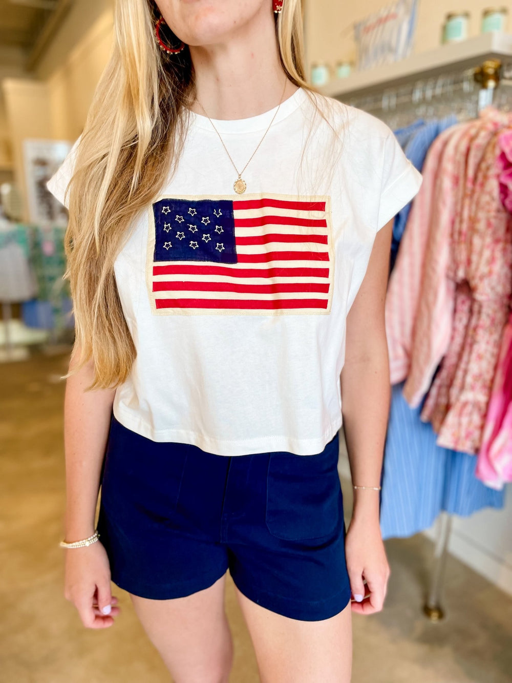 Miou MuseAmericana Top - Polish Boutique