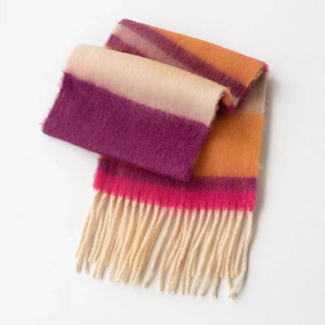 NINEXISStriped Scarf - Polish Boutique