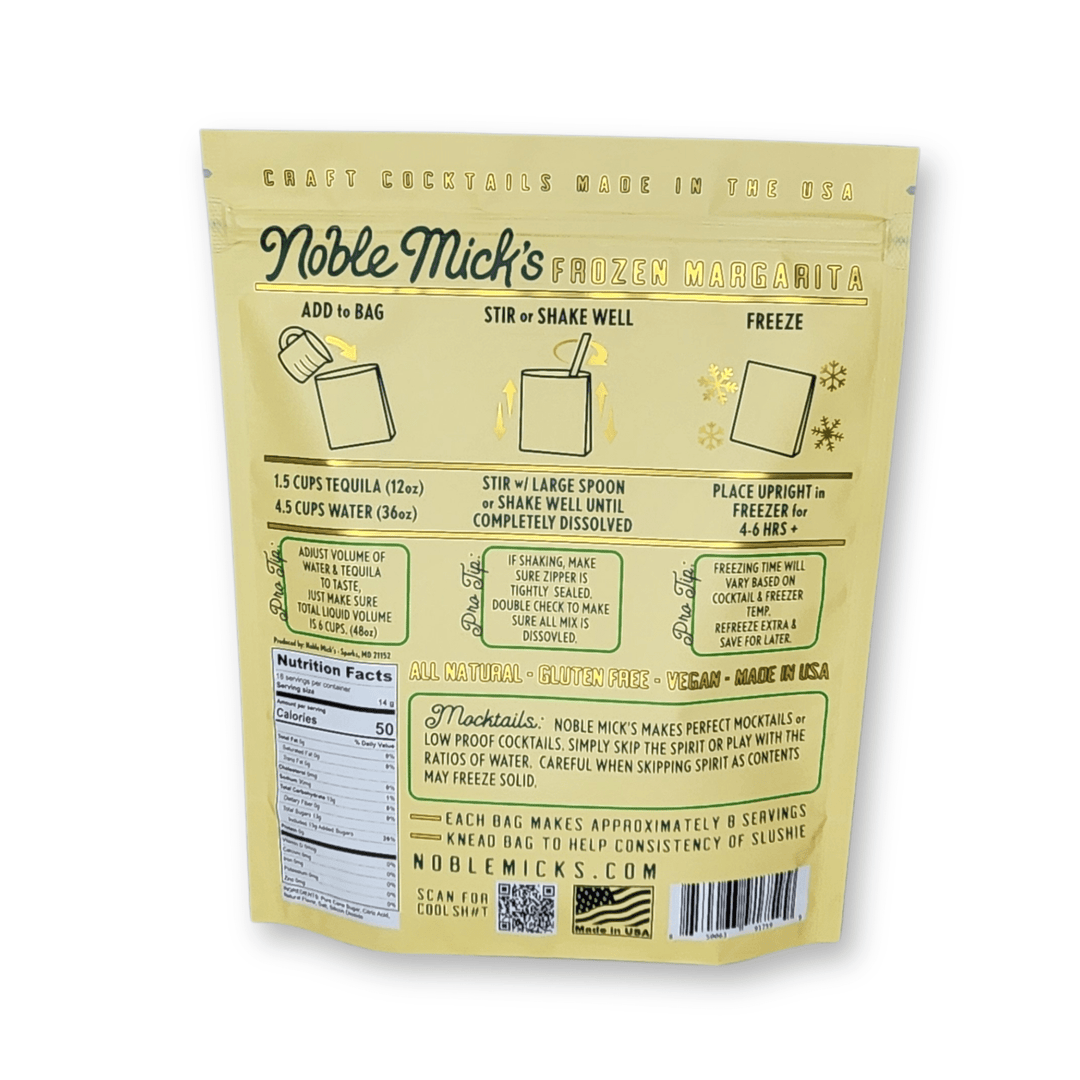 Noble Mick's - Craft Beverage CompanyMargarita Frozen Cocktail Mix - Polish Boutique