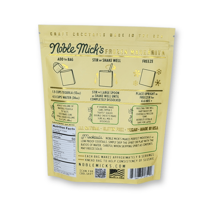 Noble Mick's - Craft Beverage CompanyMargarita Frozen Cocktail Mix - Polish Boutique