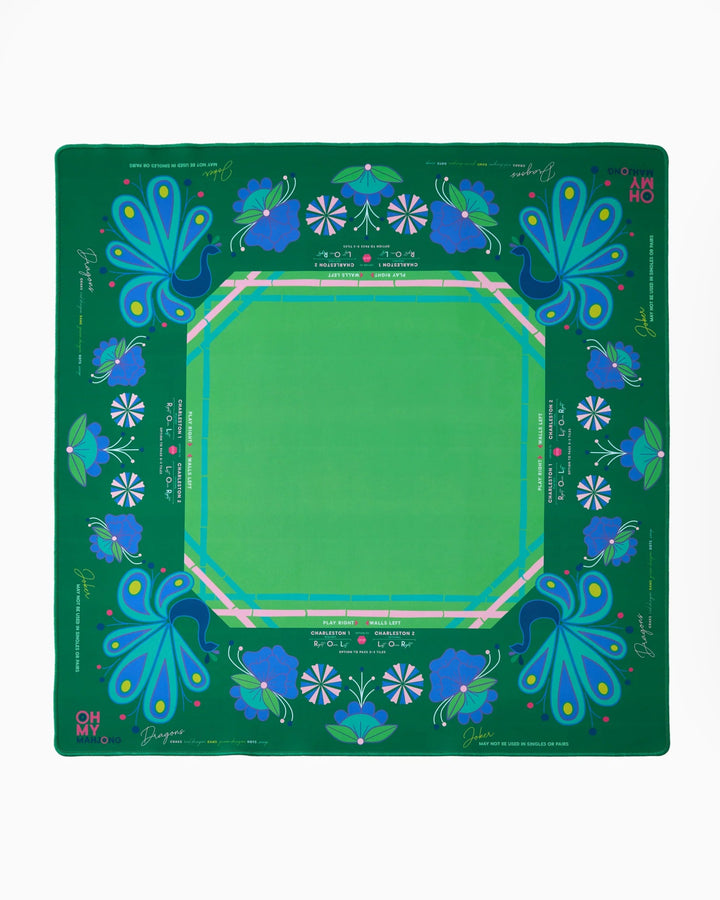 Oh My MahjongBirdie Mahjong Mat - Polish Boutique