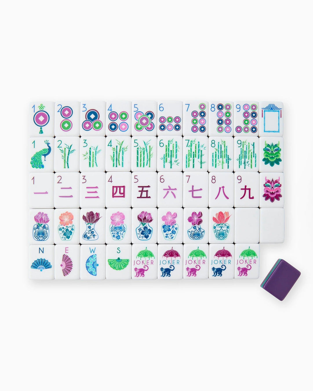 Oh My MahjongGemma Mahjong Tiles - Polish Boutique