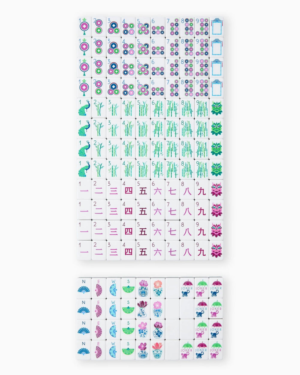 Oh My MahjongGemma Mahjong Tiles - Polish Boutique