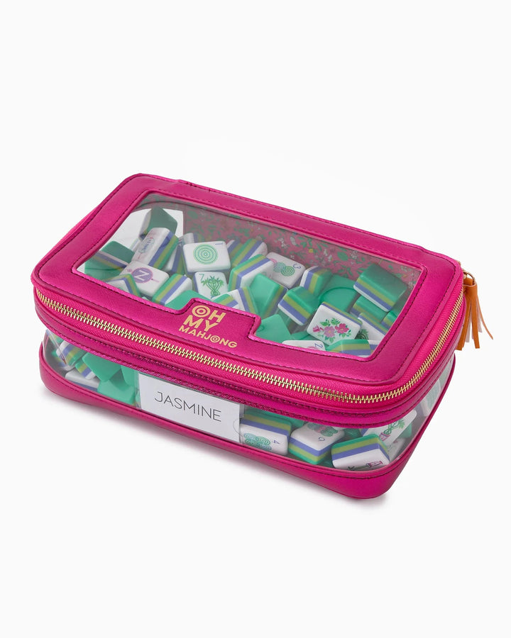 Oh My MahjongMetallic Tile Storage Bag - Polish Boutique