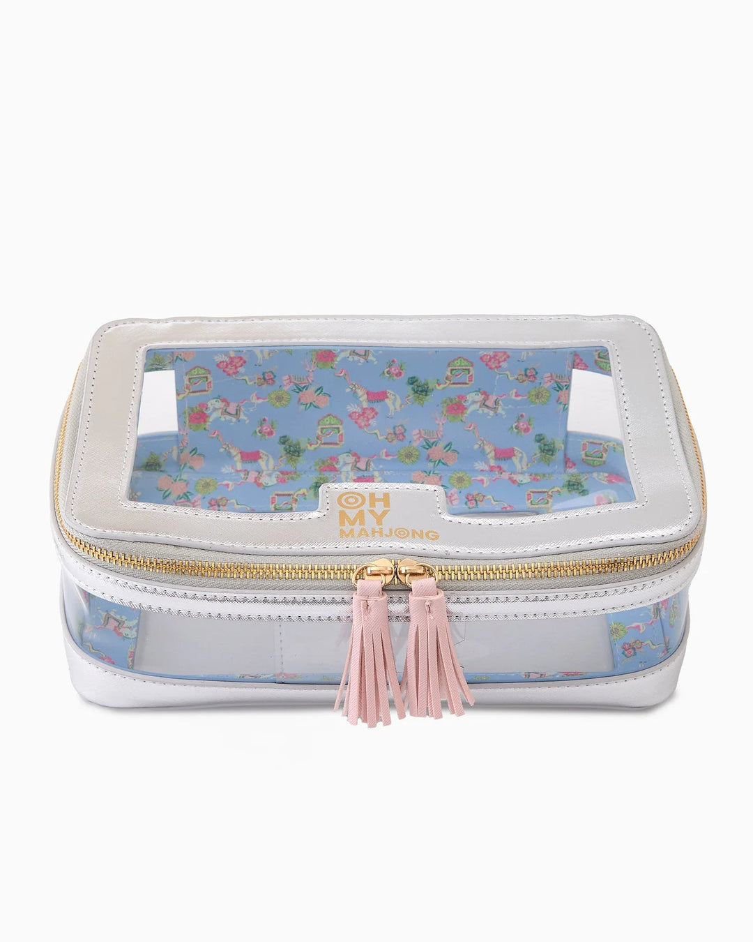 Oh My MahjongMetallic Tile Storage Bag - Polish Boutique