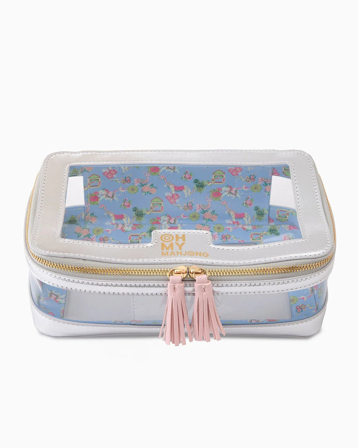 Oh My MahjongMetallic Tile Storage Bag - Polish Boutique