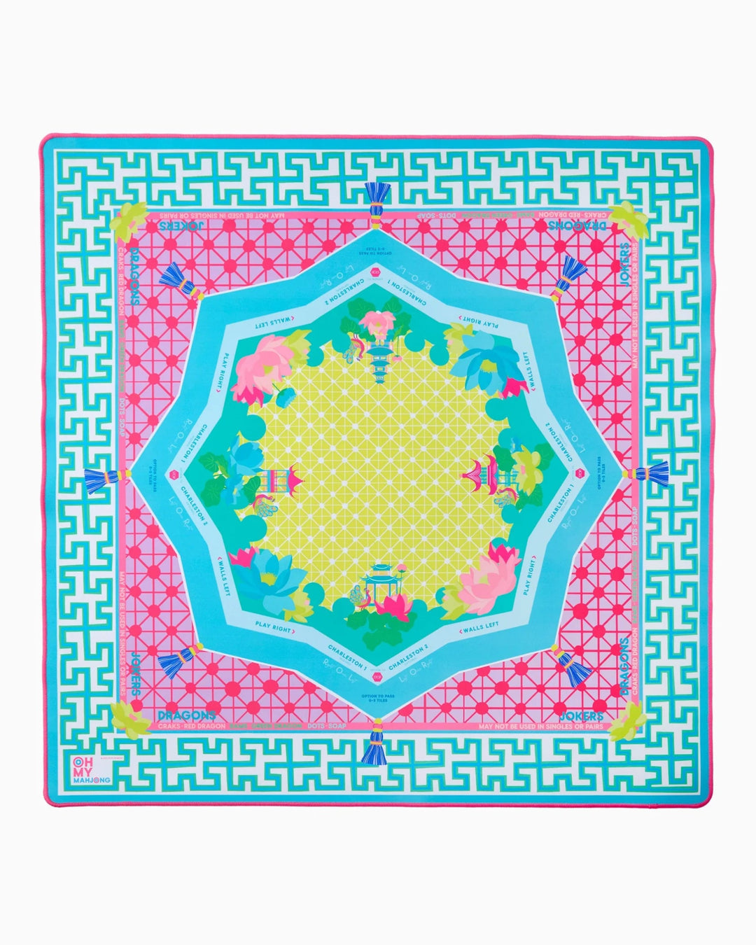 Oh My MahjongZen Glow Mahjong Mat - Polish Boutique