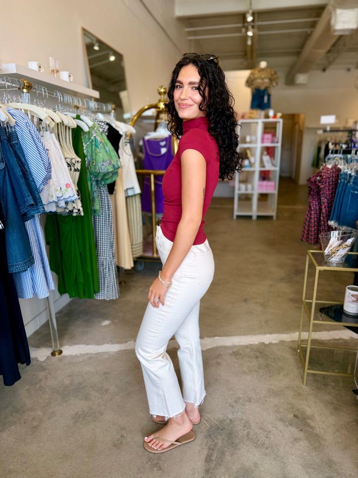OlivaceousAnora Top - Polish Boutique