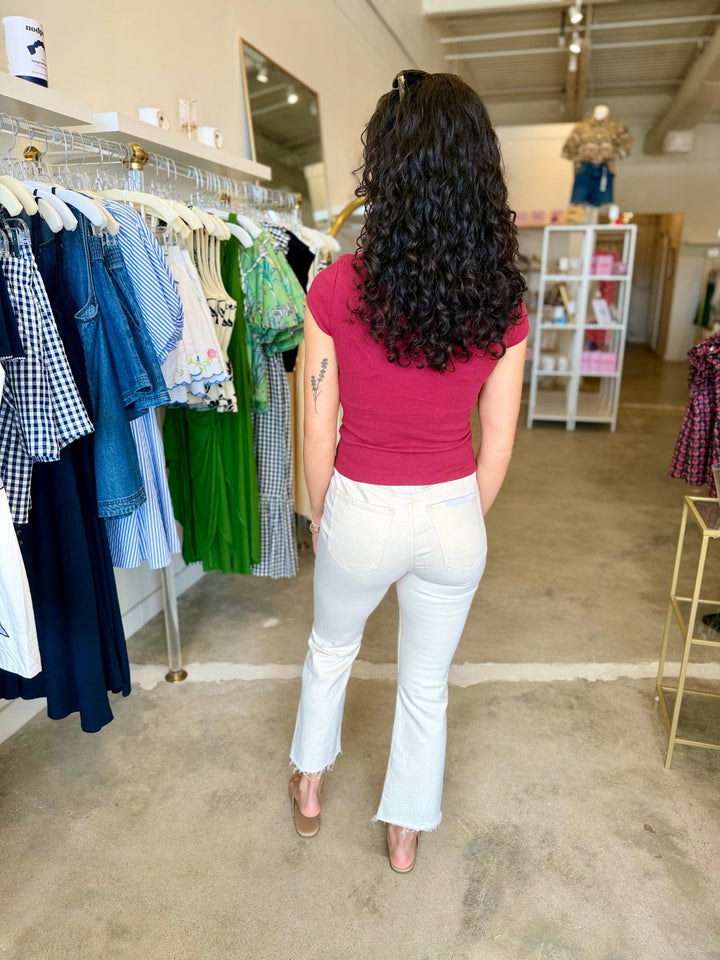 OlivaceousAnora Top - Polish Boutique