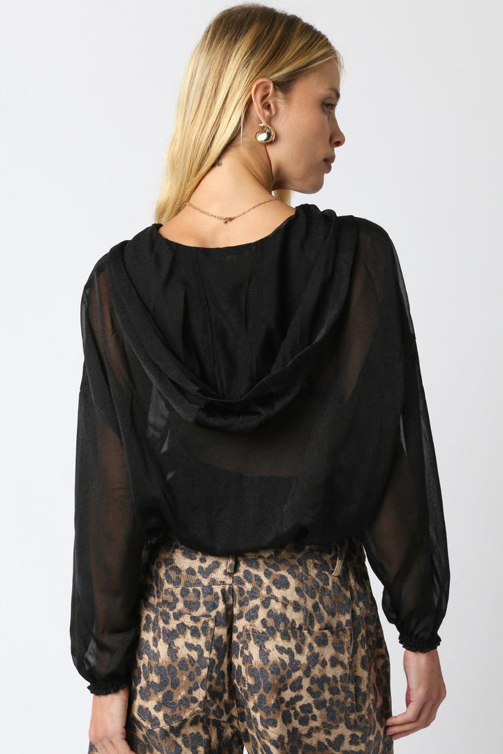OlivaceousCali Mesh Jacket - Polish Boutique