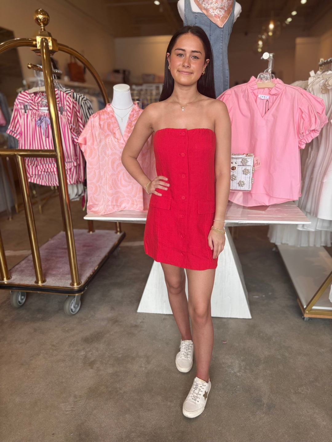 OlivaceousGiselle Dress - Polish Boutique