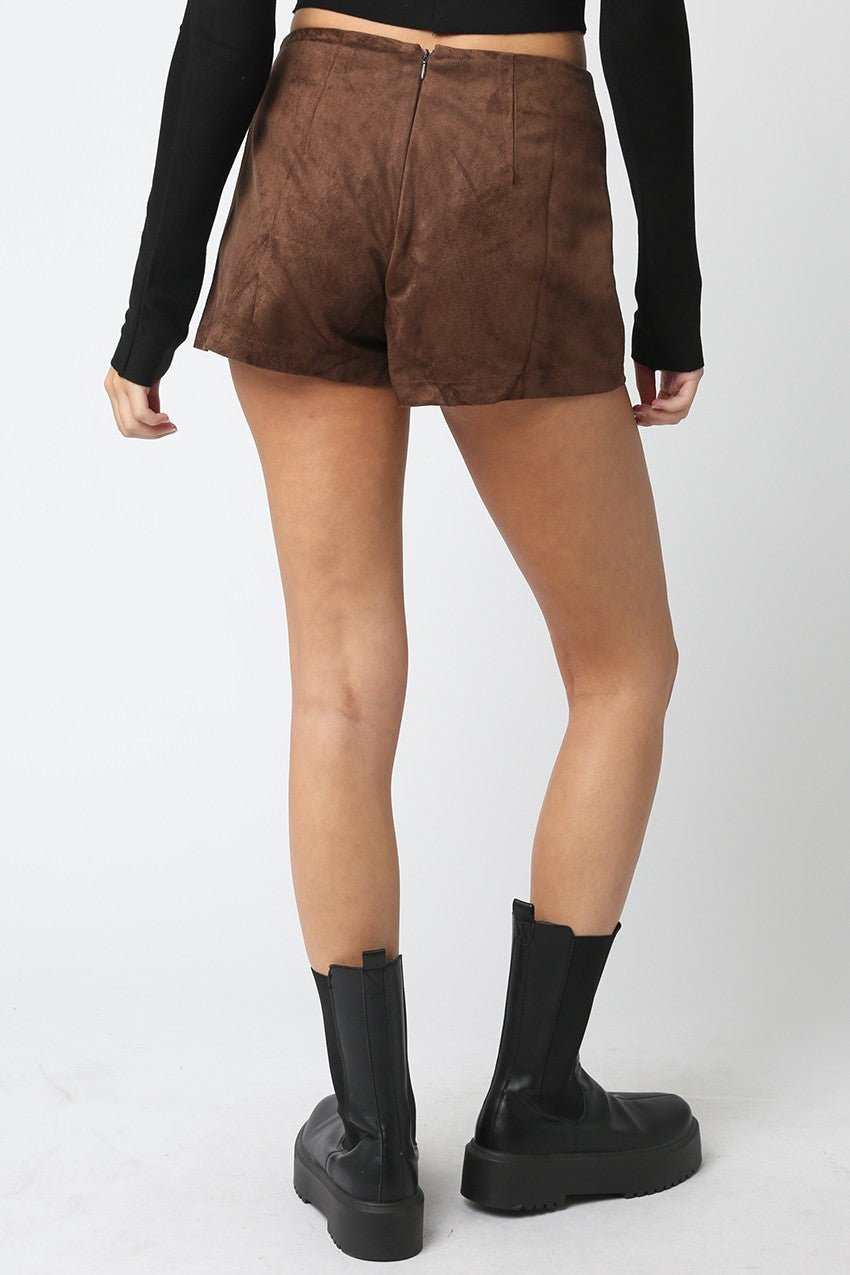 OlivaceousGloria Shorts - Polish Boutique