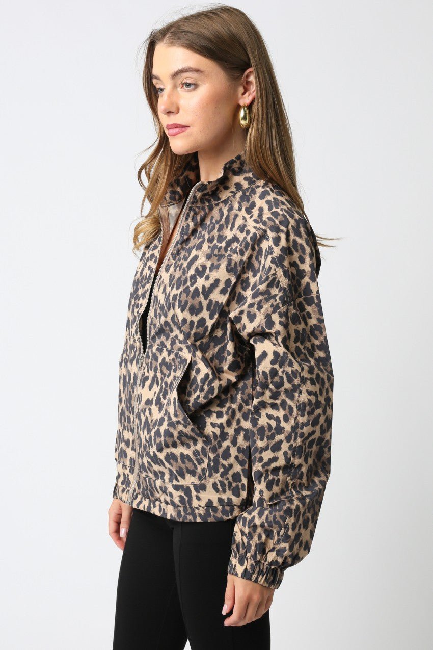 OlivaceousHadley Raincoat - Polish Boutique