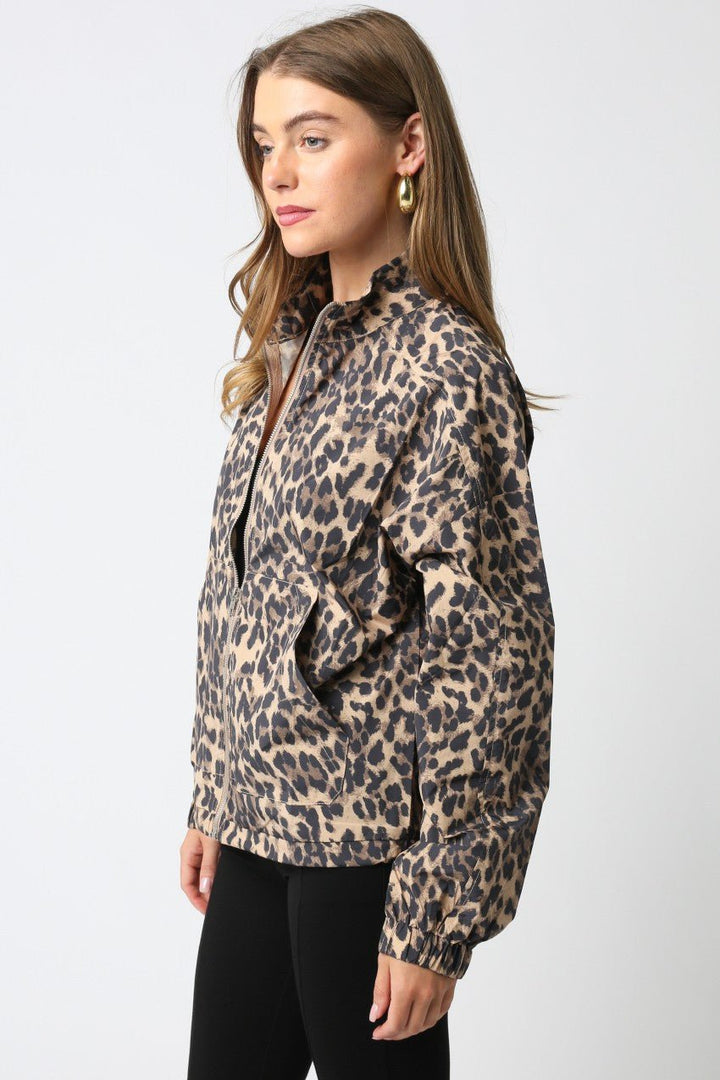 OlivaceousHadley Raincoat - Polish Boutique