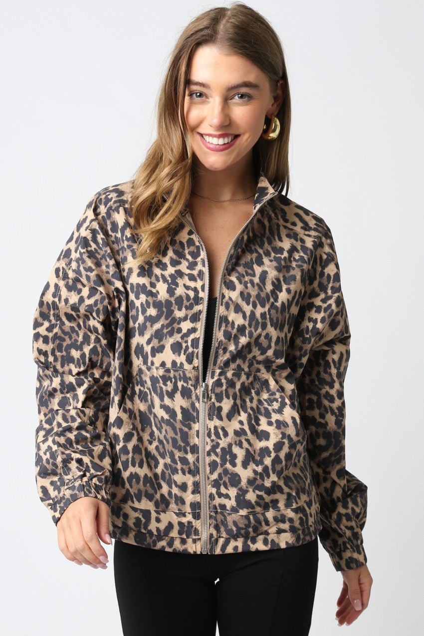 OlivaceousHadley Raincoat - Polish Boutique