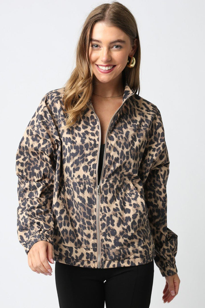 OlivaceousHadley Raincoat - Polish Boutique