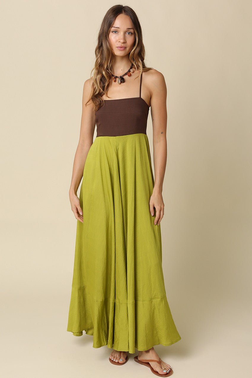 OlivaceousHailey Maxi Dress - Polish Boutique