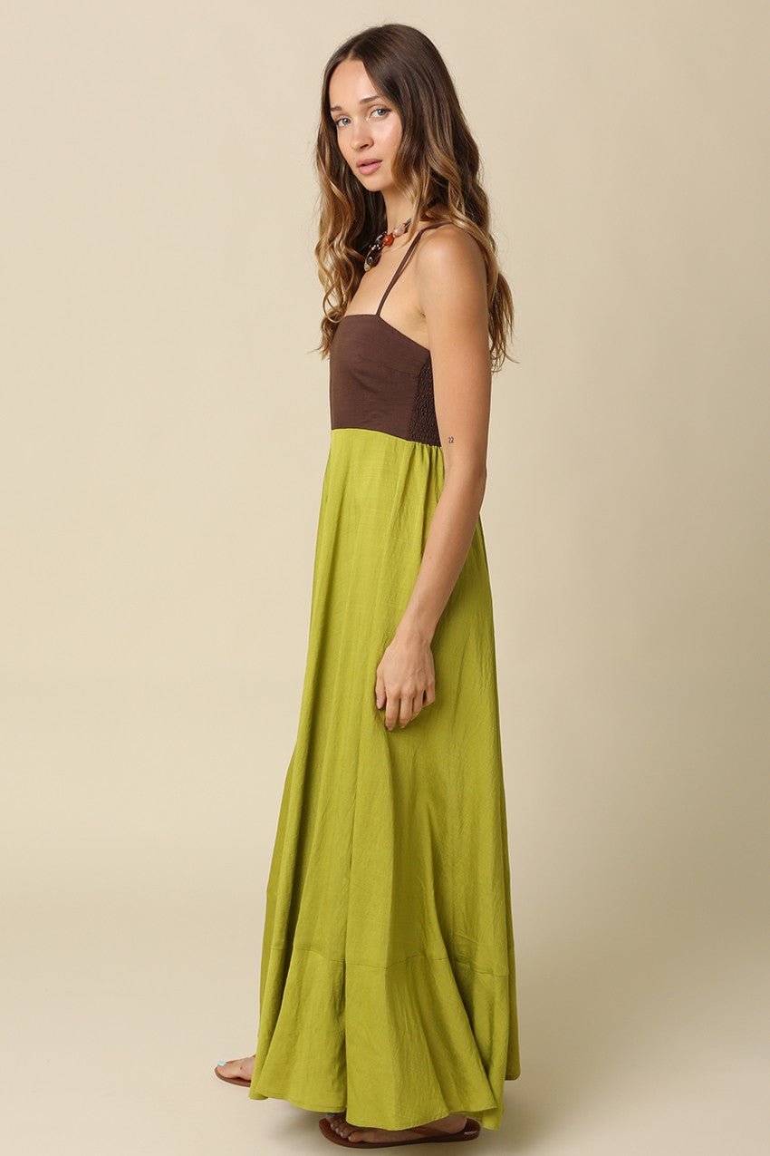 OlivaceousHailey Maxi Dress - Polish Boutique