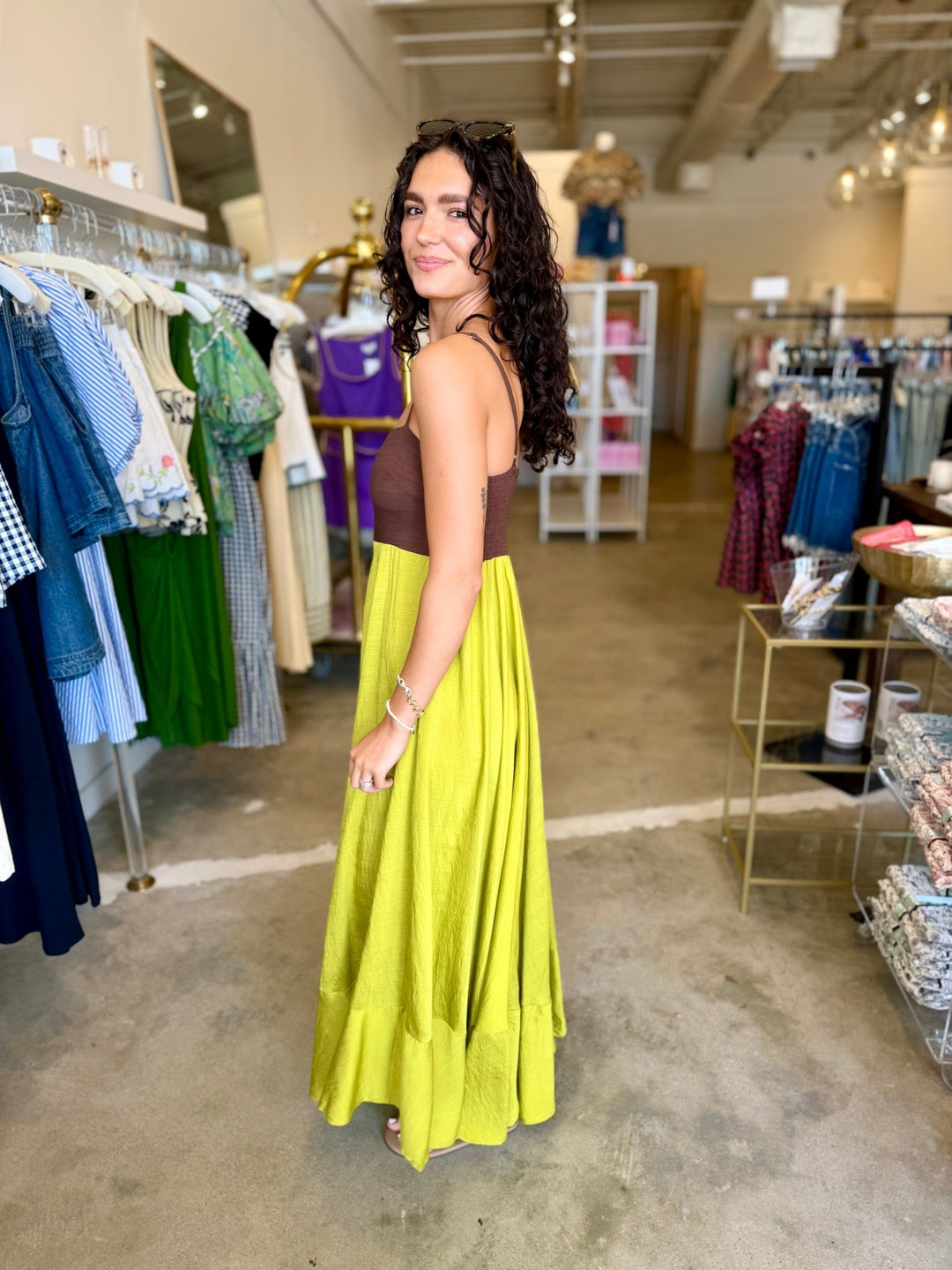 OlivaceousHailey Maxi Dress - Polish Boutique