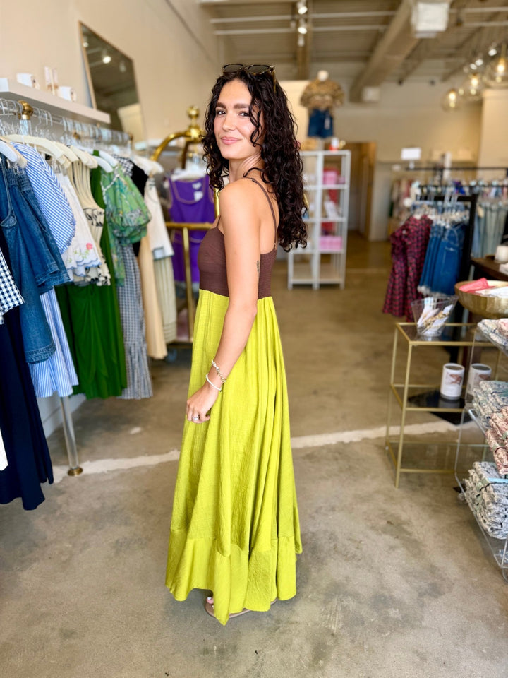 OlivaceousHailey Maxi Dress - Polish Boutique