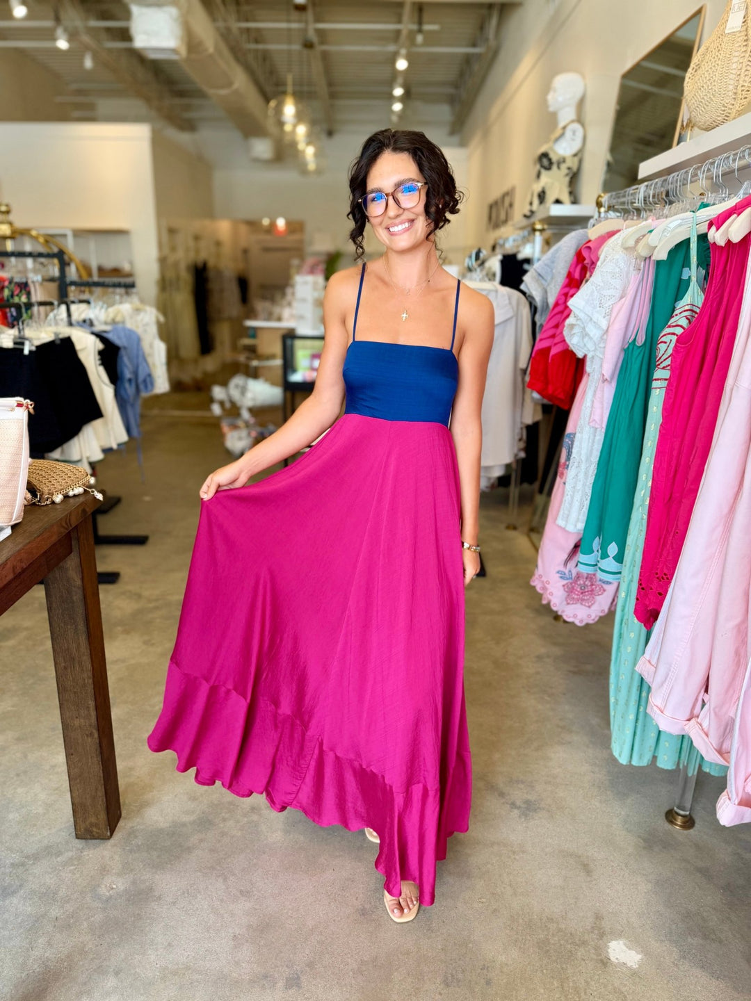 OlivaceousHailey Maxi Dress - Polish Boutique