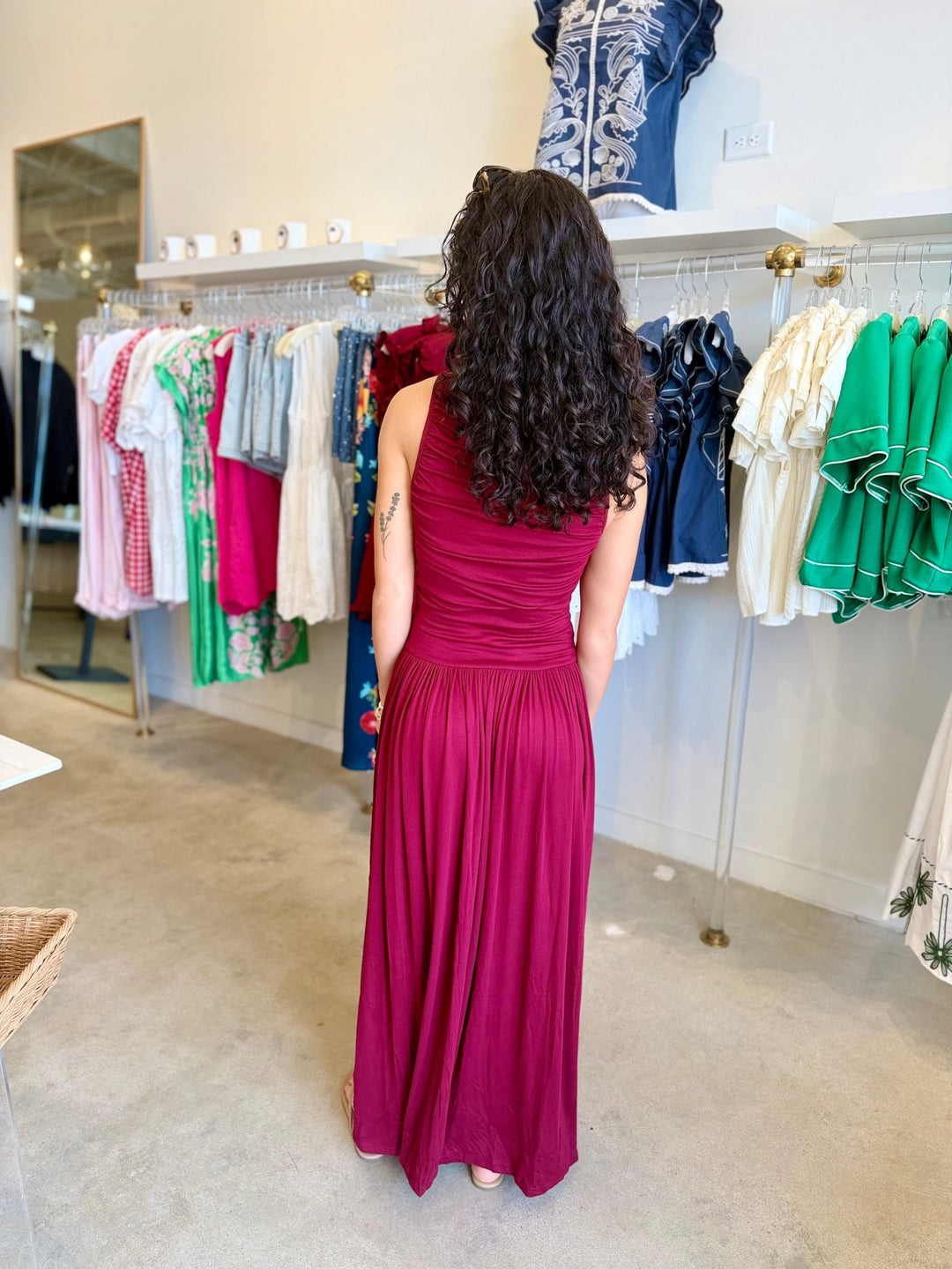OlivaceousLeni Maxi Dress - Polish Boutique