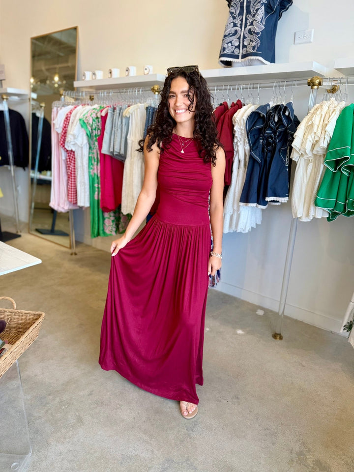 OlivaceousLeni Maxi Dress - Polish Boutique
