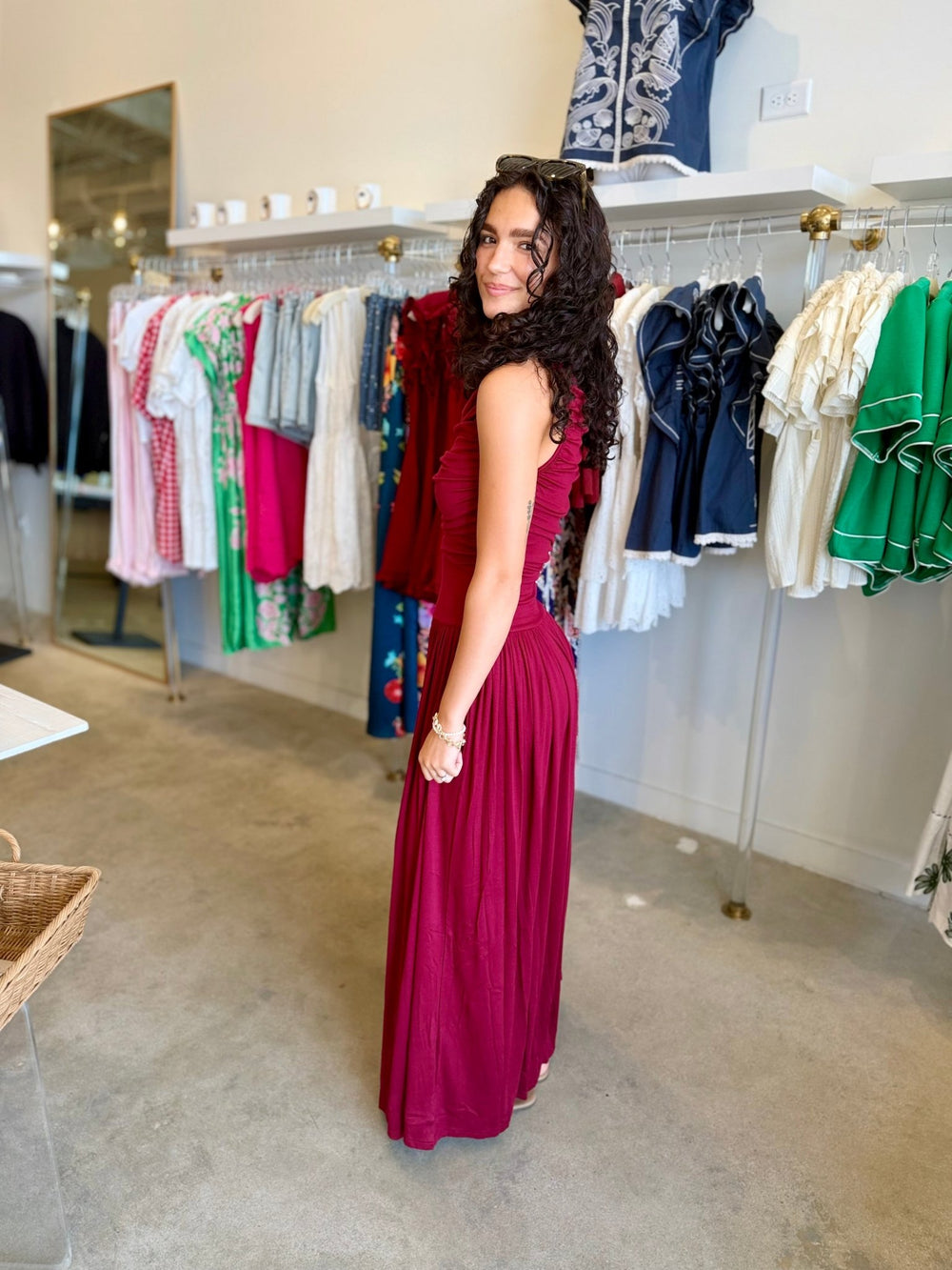 OlivaceousLeni Maxi Dress - Polish Boutique