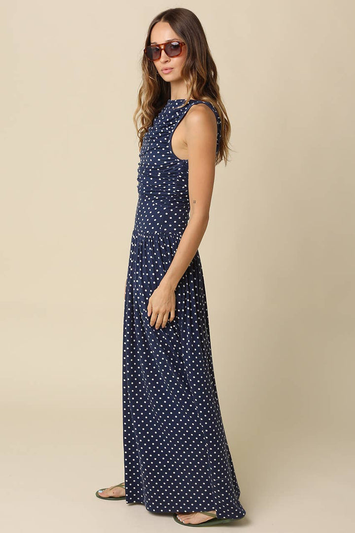 OlivaceousLeni Polka Dot Dress - Polish Boutique