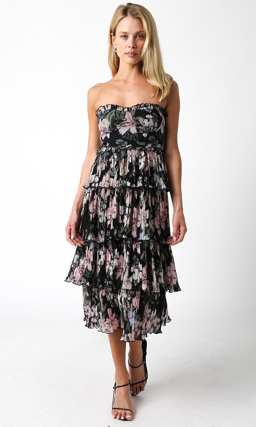 OlivaceousMadeleine Dress - Polish Boutique